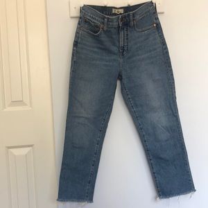 Madewell Perfect Vintage Crop Jean